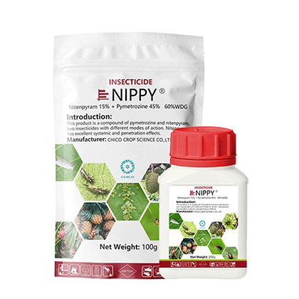 NIPPY®Nitenpyram 15% + Pimetrozina 45% 60% Inseticida WDG